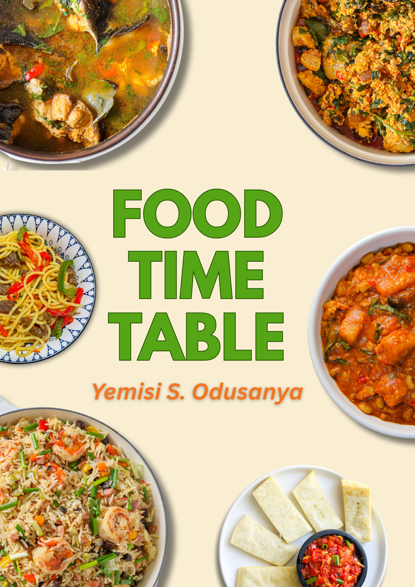 The Nigerian Food Timetable — 1-Year Meal Plan cover